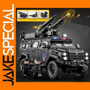 1:24 Alloy Police Armored Car Model
