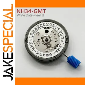 Japan NH34A GMT Automatic Watch Movement 24 Jewels