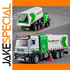 1:32 Urban Sweeping Truck Toy Model for Kids