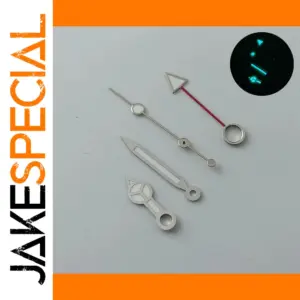 Blue Green Luminous NH34 Watch Hands Set
