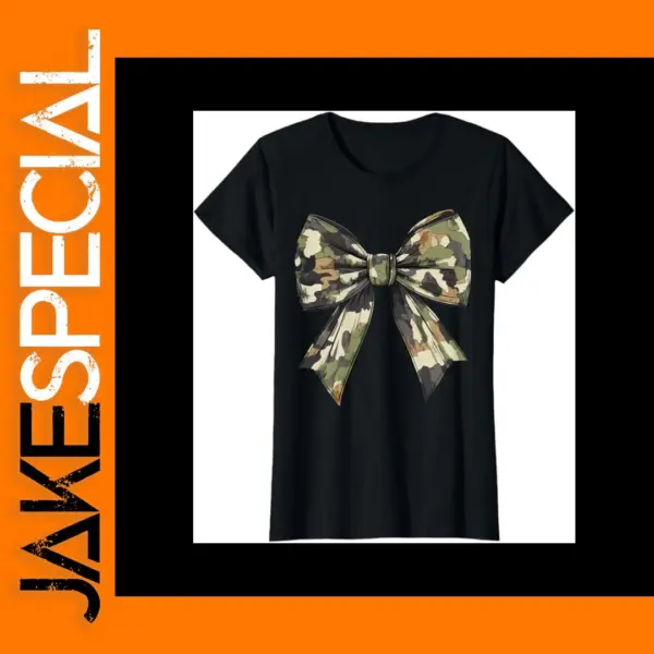 Camouflage Bow Hunting Girls T-Shirt