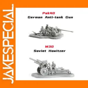 1/72 Scale German PAK40 Model Kit