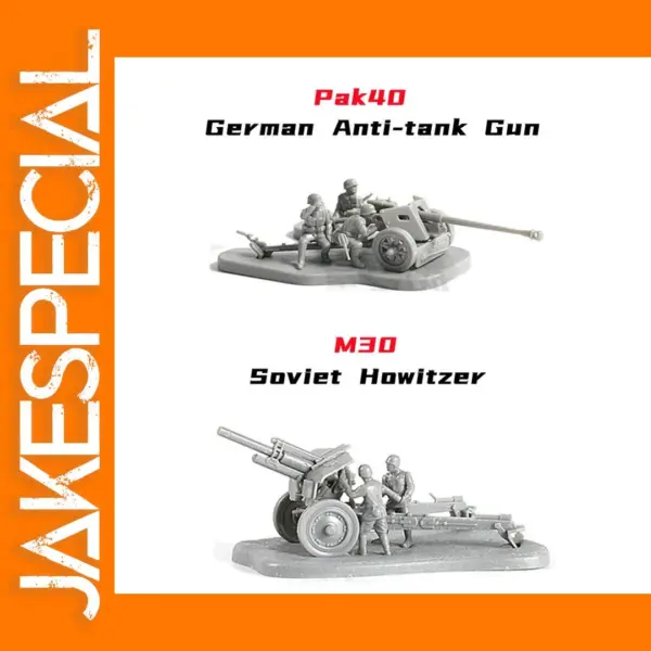 1/72 Scale German PAK40 Model Kit