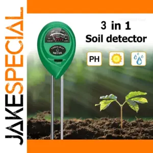3-in-1 Soil Moisture pH Light Meter