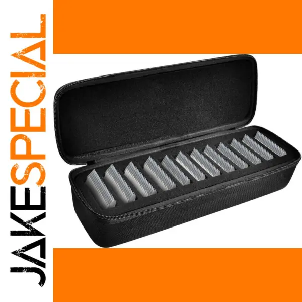 Grooming Clipper Blade Storage Case with 12 Slots