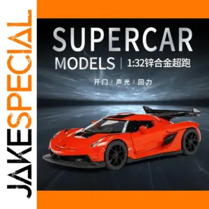 1:32 Scale Jesko Diecast Metal Model Car