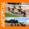 1:72 Scale Modern Russian Soldier Figures Set