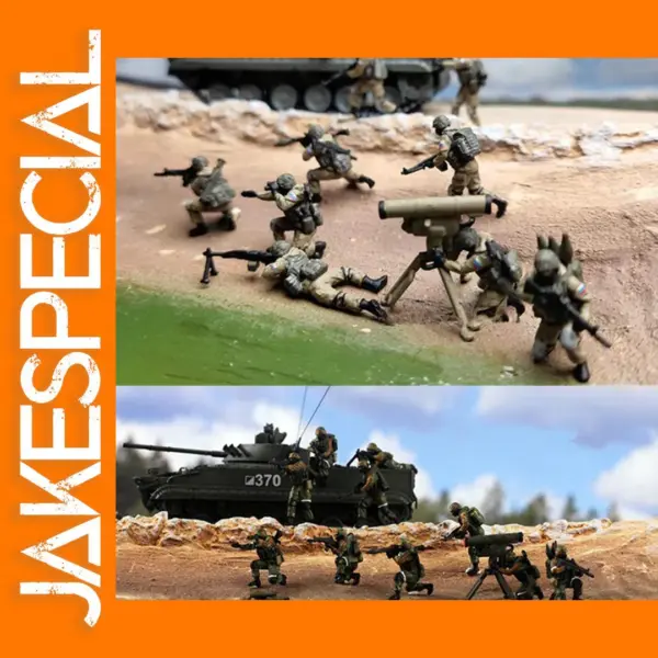 1:72 Scale Modern Russian Soldier Figures Set