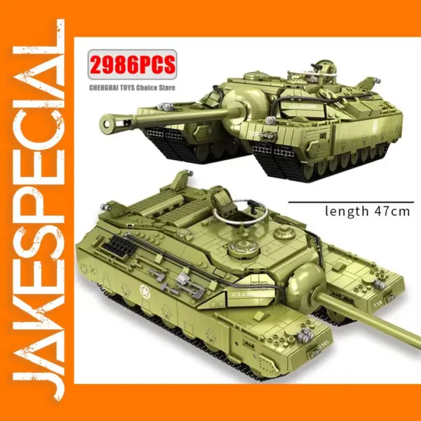 T28 Super Heavy Tank Building Blocks Set