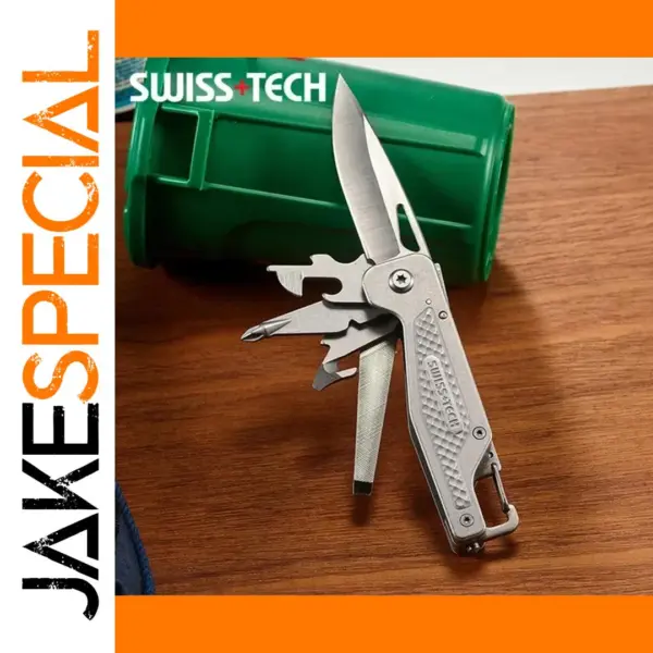 13-in-1 Stainless Steel Folding Multitool