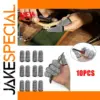 10pcs Cut-Resistant Finger Sleeves for Safety
