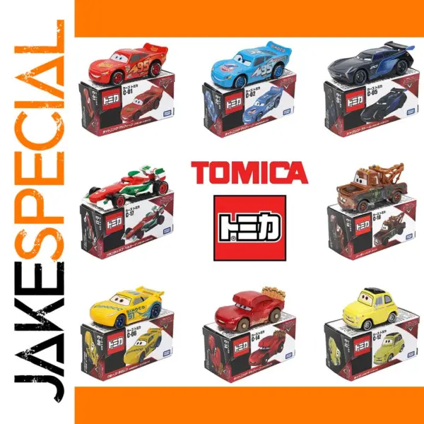 Takara Tomy 1:64 Diecast Lightning McQueen Model