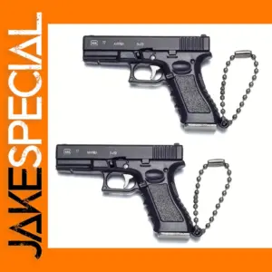 Glock 17 Mini Keychain Pistol Model Toy