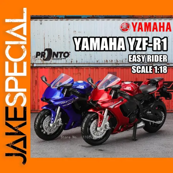 Yamaha YZF-R1 Diecast Model Motorcycle 1:18