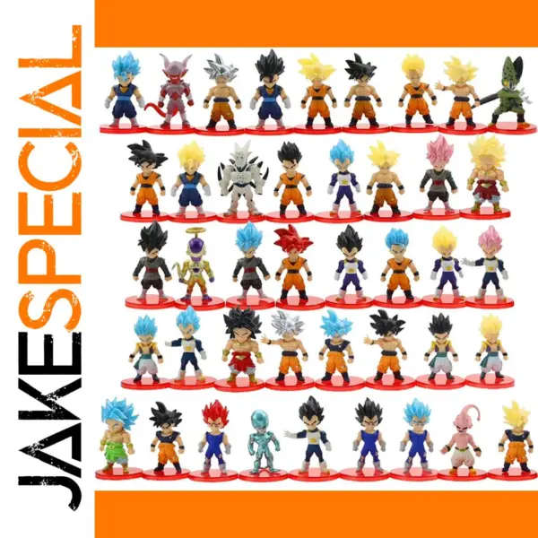 21pcs Dragon Ball Mini Figures Goku Vegeta Set