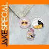 Cat Lover Enamel Brooch Trendy Animal Badge