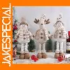 Telescopic Christmas Snowman Elk Doll Decoration