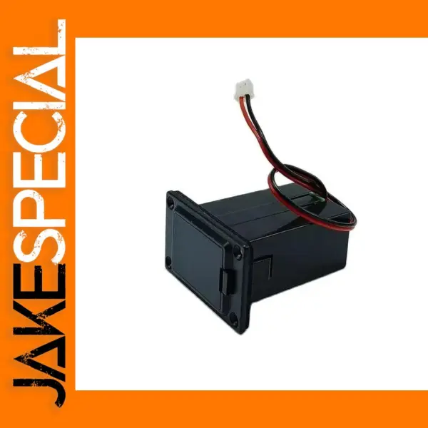 Active Bass Guitar 9V Battery Holder with Cable
