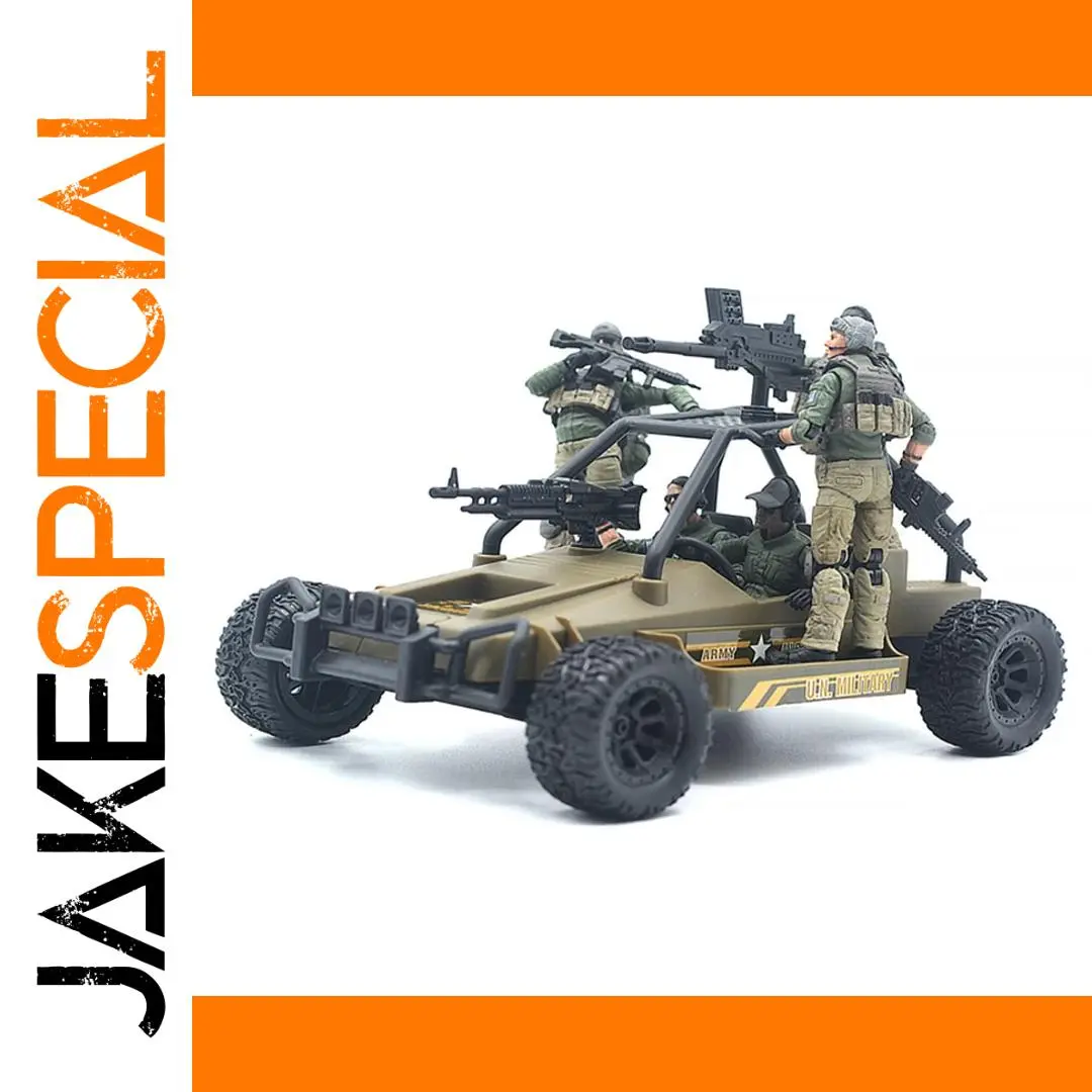 Dark Source 1/18 Scale Paratrooper Action Figure Scene 1 Dark Source 1/18 Scale Paratrooper Action Figure Scene