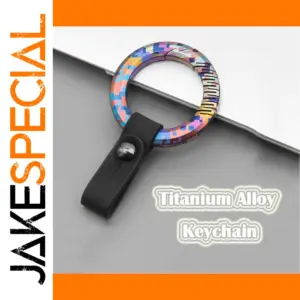 Colorful Titanium Alloy Keychain EDC Tool