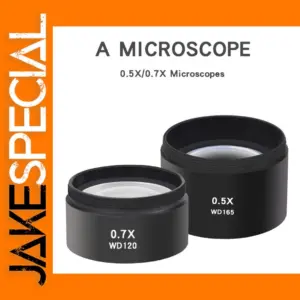 WD165 0.5X WD120 0.7X Microscope Lens