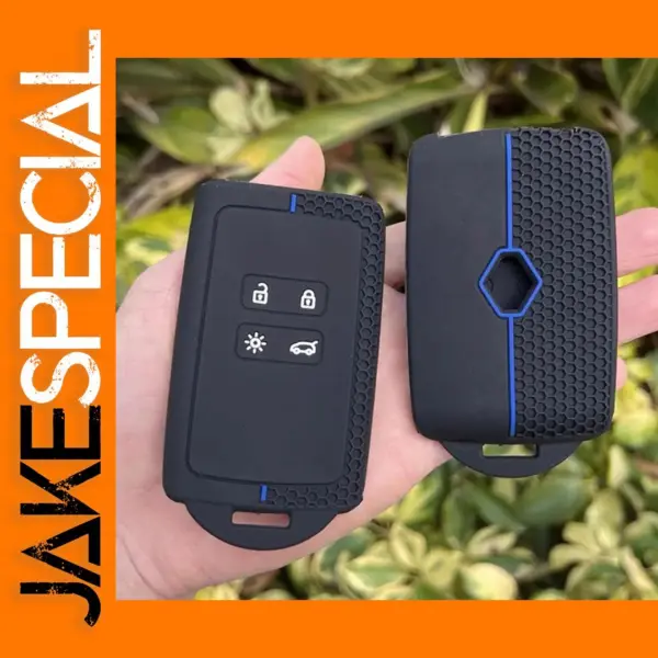 Silicone Car Key Cover for Renault Models