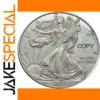 Silver Plated Liberty Eagle Commemorative Coin