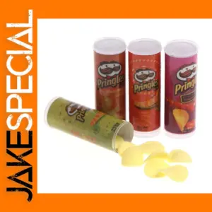 4Pcs Miniature Potato Chips Bottles Set