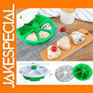 6 Grids Triangular Onigiri Maker Mold