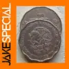 22mm Genuine Mexican Commemorative Coin Badge