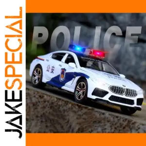 1:32 M8 MH8-800 Police Car Model with Lights