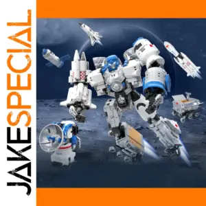5 in 1 Space Mecha Robot Toy Set