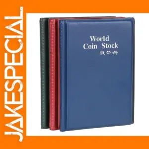 Mini Coin Collection Album with 120 Pockets