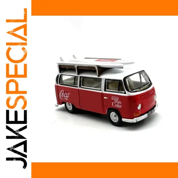 1:76 Diecast Coca-Cola Tourist Bus Model