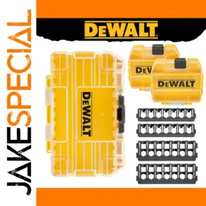 DEWALT TSTAK DT70801+Stackable Lockable Drill Bit Storage Box