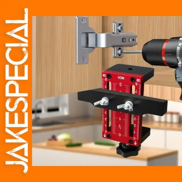 Cabinet Door Dowel Jig for Precision Installation
