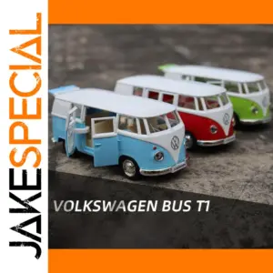 1:36 Volkswagen VW T1 Bus Diecast Toy Model