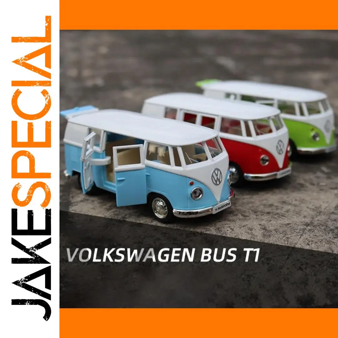1:36 Volkswagen VW T1 Bus Diecast Toy Model 1 1:36 Volkswagen VW T1 Bus Diecast Toy Model