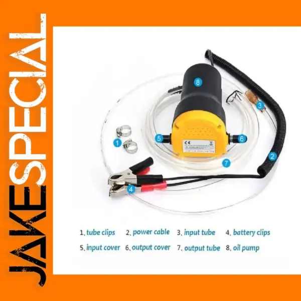 12V/24V Electric Self-Priming Oil Pump