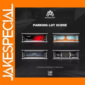 1:64 Scale Diorama Car Garage Model