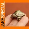 Antique Brass Turtle Figurine for Home Decor