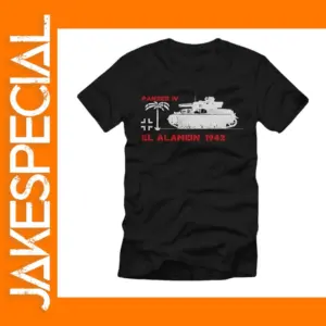 El Alamein 1942 Panzer IV T-Shirt S-3XL