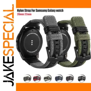 20mm 22mm Nylon Sport Watch Strap for Galaxy Watch