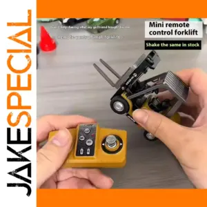 1/64 Scale Remote-Controlled Alloy Forklift Model