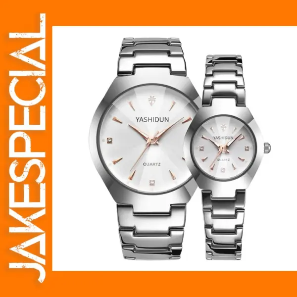 CQ38 Quartz Women's Silver/Rose Gold Watch