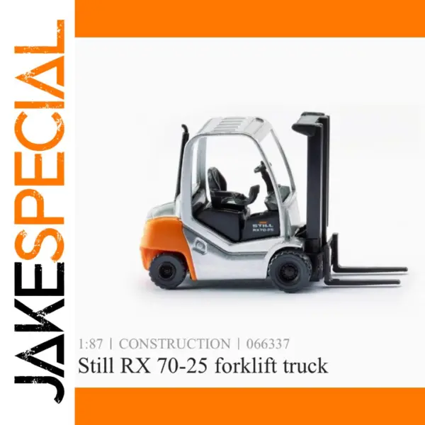 1:87 Scale Diecast Still T1 Forklift Model