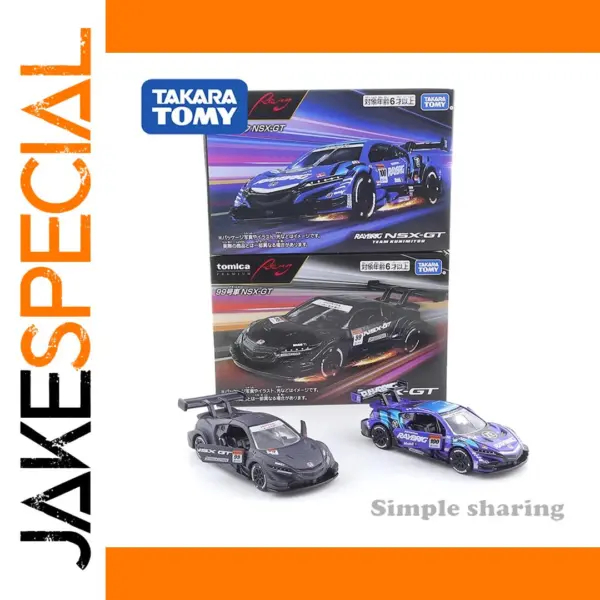 Racing Raybrig NSX-GT Diecast Model 1:64