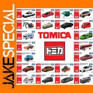 Takara Tomy 1:64 Diecast Car Model Set