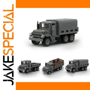 World War II US M35 Military Truck Building Set
