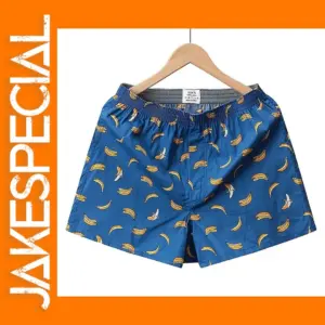 Men's 100% Cotton Loose Boxer Shorts YH13